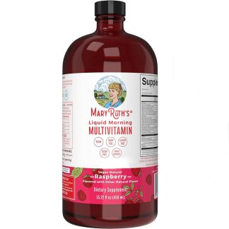 MaryRuth's, Morning Multivitamin Liquid, Raspberry, 15.22oz (450ml)