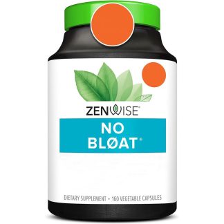 Zenwise, No Bloat, 160 Veg. Kapseln