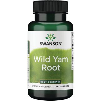 Swanson, Wild Yam Root - Root & Extract, 100 capsules