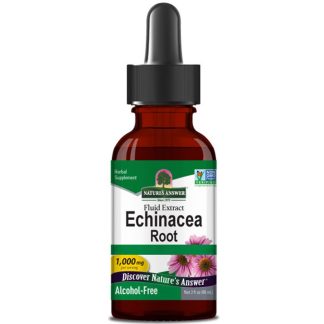 Nature's Answer, Echinacea Root (Echinacea), Alcohol-Free, 1000mg