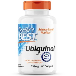 Doctor's Best, Ubiquinol with Kaneka, 100mg, 60 softgels