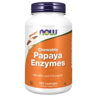 Now Foods, Chewable Papaya Enzyme, 180 lozenges