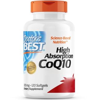 Doctor's Best, High Absorption CoQ10, 100mg, 120 soft capsules