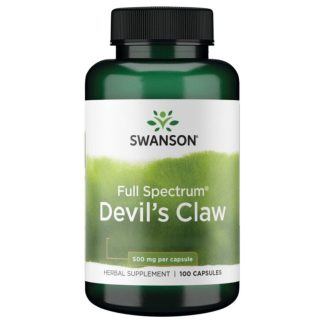 Swanson, Full Spectrum Devil's Claw, 500mg, 100 capsules