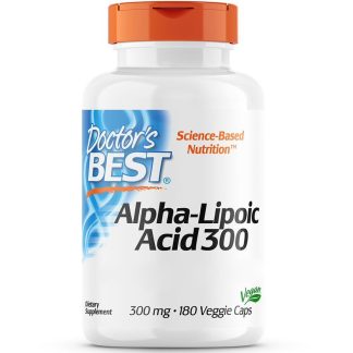 Doctor's Best, Alpha-Lipoic Acid, 300mg, 180 Veg. capsules