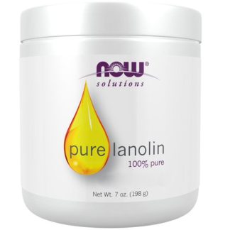 Now Foods, pures Lanolin Pulver, 198g