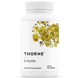 Thorne Research, Vitamin D3, Depot, 10000IU, 60 capsules