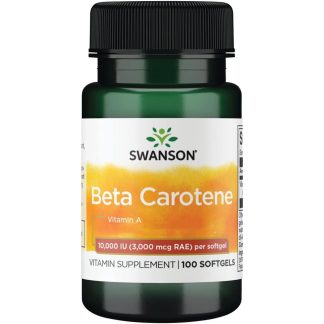 Swanson, Beta-Carotene, 10,000IU, 100 soft capsules
