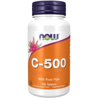 Now Foods, C-500 with Rose Hips, 100 tablets
