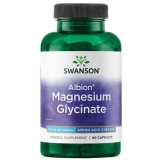 Swanson, Albion Magnesium Glycinate, 133mg, 90 capsules