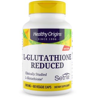 Healthy Origins, Setria, reduced L-glutathione, 500mg, 60 capsules