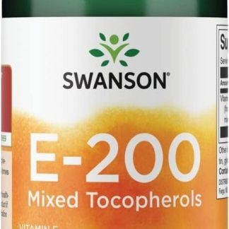 Swanson, Vitamin E, 200IU, 100 soft capsules