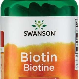 Swanson, Biotin, 5000mcg, 100 capsules