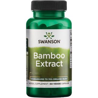 Swanson, Bamboo Extract, 60 veg. capsules