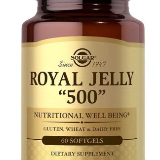 Solgar, Royal Jelly, 500, 60 soft capsules
