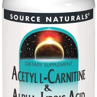 Source Naturals, Acetyl-L-Carnitine & Alpha-Lipoic Acid, 650mg, 60 Veg. Tablets