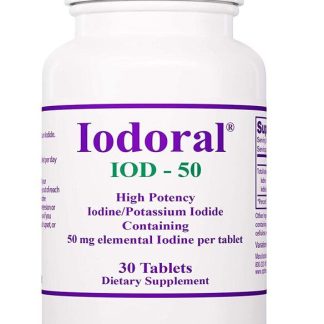 Optimox Corporation, Iodoral (iodine and potassium iodide), 50mg, 30 tablets