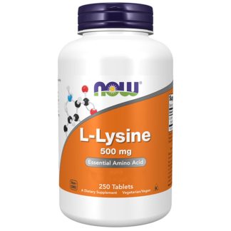 Now Foods, L-Lysine, 500mg, 250 tablets