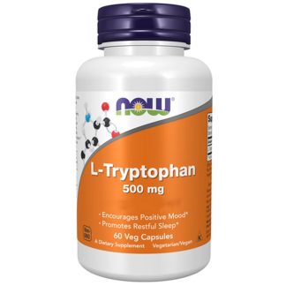 Now Foods, L-Tryptophan, 500mg, 60 veg. capsules