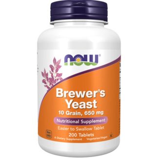 Now Foods, Brewers Yeast, 650mg, 200 tablets