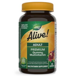 Nature's Way, Alive! Multi-Vitamin, 90 Gummies