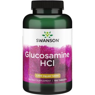 Swanson, Glucosamine HCL, 1,500mg, 100 tablets