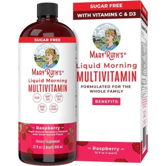 MaryRuth's, Morning Multivitamin Liquid, Raspberry, 32oz (946ml)