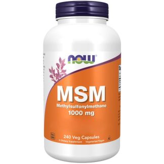 Now Foods, MSM, 1000mg, 240 vegan capsules