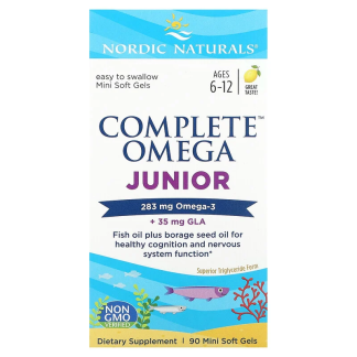 Nordic Naturals, Complete Omega Junior, 90 mini soft capsules