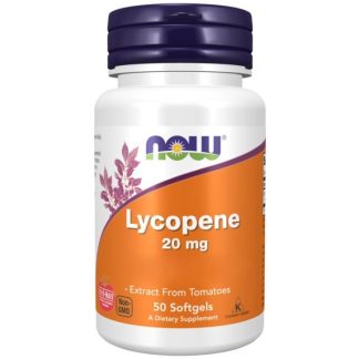 Now Foods, Lycopene, 20mg, 50 softgels