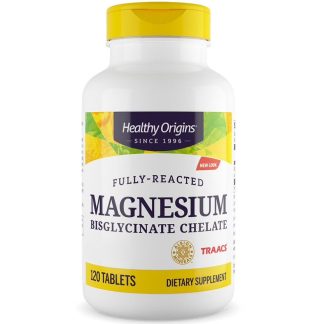 Healthy Origins, Magnesium Bisglycinate Chelate, 200 mg, 120 tablets