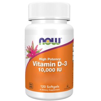 Now Foods, Vitamin D3, Depot, 10000IU, 120 soft capsules
