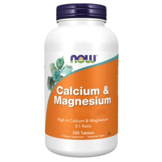 Now Foods, Calcium & Magnesium 2:1 Ratio, 250 tablets