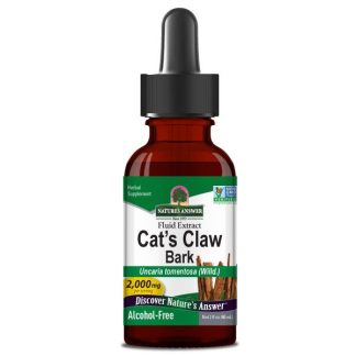 Nature's Answer, Cat's Claw Bark, Alcohol-Free, 2000mg, 60ml