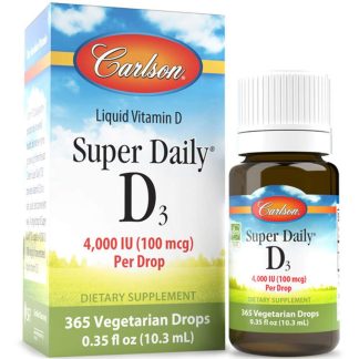 Carlson Labs, Super Daily D3, Depot, 4000IU, 10.3ml