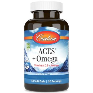 Carlson Labs, ACES + Omega, 60 softgels