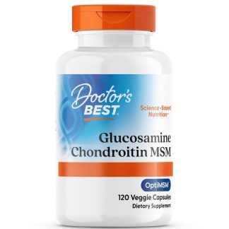 Doctor's Best, Glucosamine, Chondroitin, MSM, 120 capsules