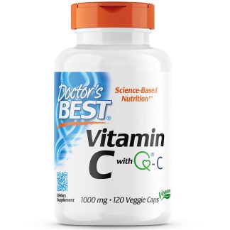 Doctor's Best, Vitamin C with Quali-C, 1000mg, 120 veg. capsules