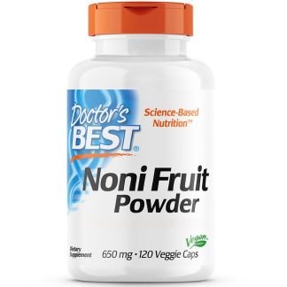 Doctor's Best, Noni Fruit Powder, 650mg, 120 veg. capsules