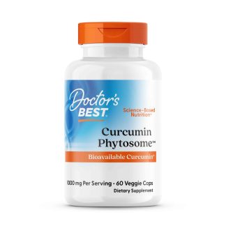 Doctor's Best, Curcumin Phytosome, 500mg, 60 veg. capsules