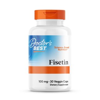 Doctor's Best, Fisetin, 100mg, 30 veg. capsules