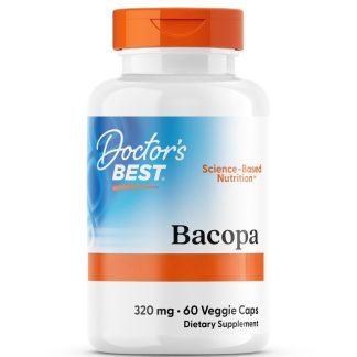 Doctor's Best, Bacopa with Synapsa, 320mg, 60 veg. capsules