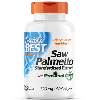 Doctor's Best, Saw Palmetto, 320mg, 60 softgels