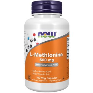 Now Foods, L-Methionine, 500mg, 100 capsules