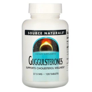 Source Naturals, Guggulsterones, 37.5mg, 120 tablets