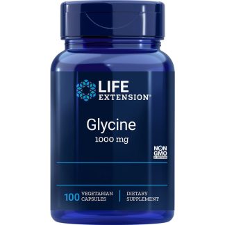 Life Extension, Glycine, 1000mg, 100 capsules