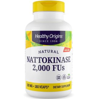 Healthy Origins, Nattokinase, 2000 FU's, 180 capsules