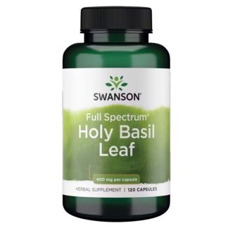 Swanson, Full Spectrum Holy Basil Leaf, 400mg, 120 capsules