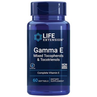Life Extension, Gamma E, 60 soft capsules