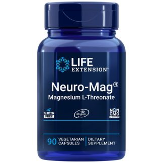 Life Extension Neuro-Mag Magnesium L-Threonate 90 Vegetarian Capsules